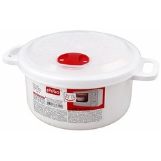 Бытпласт Контейнер для холодильника и СВЧ 1 л, белый