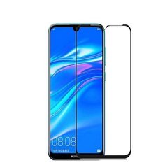 Защитное закаленное стекло Lava для Huawei Y7 (2019) Full Glue (полная проклейка)