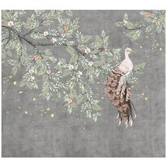 Фотообои DIVINO Белый павлин 300х270