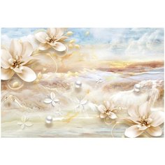 Фотообои DIVINO/T коллекцияБежевая магнолия 400х270