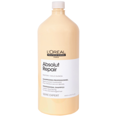 LOreal Professionnel шампунь Serie Expert Absolut Repair Gold Quinoa + Protein для восстановления поврежденных волос, 1.5 л