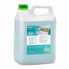 А3+ моющеес редство для стекол, зеркал, кафеля. Концентрат 5 литров Grass