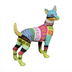 Декорация для аквариума флуоресцентная AQUA DELLA "Собака", разноцветная, 10.5х9.8x4.3см (Бельгия)