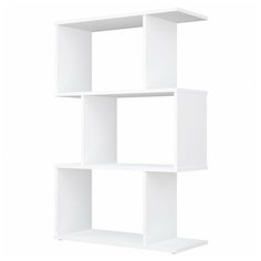 Стеллаж Polini Home Smart фигурный 3 секции, белый