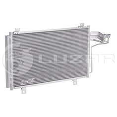 LUZAR LRAC251PE LRAC 251PE_радиатор кондиционера\ Mazda 3/6 12