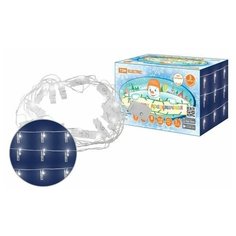 Гирлянда светодиодная "прищепки" 3 М, 15LED, белый, 8 режимов, 250 В, IP20, TDM