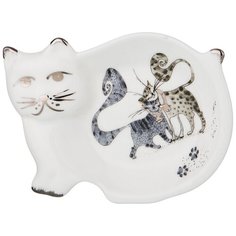 Подставка для чайного пакетика котики , 10,5х7,5см Lefard (142095)