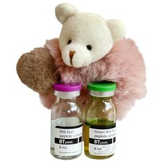 Набор Зеленый пилинг биоревитализант BTpeel, 8 мл + Пилинг PRX с пептидным комплексом BTpeel, 8 мл + подарок