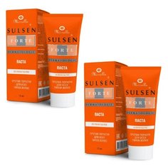 Сульсен Форте паста 2% 75мл N1. Комплект 2 упаковки. Шампунь против перхоти. Mirrolla
