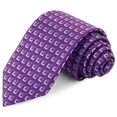 Галстук мужской GREG цвет Фиолетовый