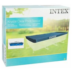 Тент для прямоугольного бассейна 450х220 см INTEX 28039