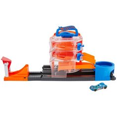 Игровой набор Hot Wheels Сити Городские локации Автосалон Хот Вилс GBF95