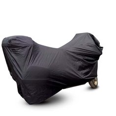 Чехол для мотоцикла CRAZY IRON с кофром, средний (Черный)