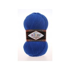 Пряжа Alize Lanagold Fine (Ланаголд Файн) 141 василек 49% шерсть, 51% акрил 100г 390м 5шт