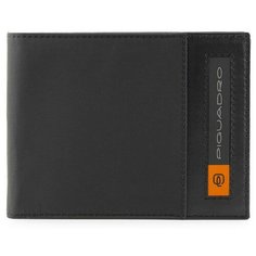 Кошелек мужской Piquadro Bios PU257BIO/N черный нейлон
