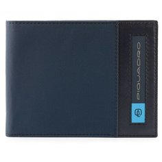 Кошелек мужской Piquadro Bios PU1392BIO/BLU синий нейлон