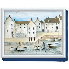 Поднос с подушкой Корнуэльская гавань 44х34 см Creative Tops