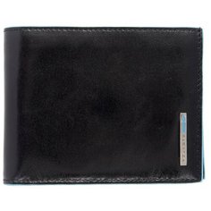 Кошелек мужской Piquadro Blue Square PU1240B2/N черный натуральная кожа