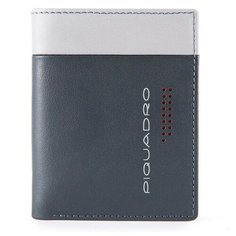Кошелек мужской Piquadro Urban PU3244UB00R/GRN серый/черный