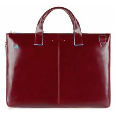 Сумка для ноутбука Piquadro Blue Square CA4021B2/R красный натуральная кожа