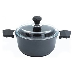 Кастрюля VICTORIA Diamond Induction 2,0 с высокой стеклянной крышкой