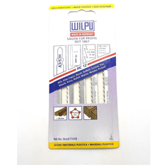 Пилки для лобзика WILPU HC 12 (T101B, дер до 30мм)