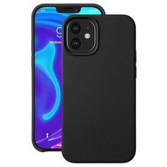 Чехол Deppa Liquid Silicone Case D-87709 для iPhone 12 Pro Max (6.7") 1.7мм Черный
