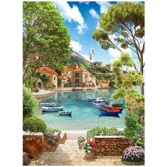 Фотообои DIVINO/T коллекцияЛодки у берега 200х270