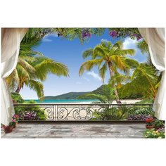 Фотообои DIVINO/T коллекцияБалкон с видом на залив 400х270