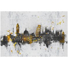 Фотообои DIVINO/T коллекцияДостопримечательности гранж 400х270