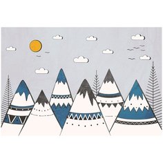 Фотообои DIVINO Индейская деревушка 400х270