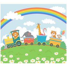 Фотообои DIVINO/T коллекцияВеселое путешествие 300х270