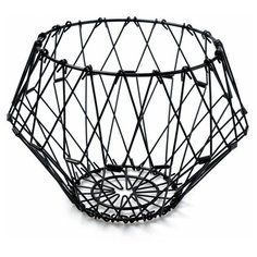 Ваза для фруктов Balvi Multi Form трансформер, черная