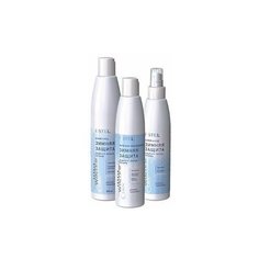 Набор ESTEL "Зимняя защита" CUREX VERSUS WINTER (шампунь 300 мл, бальзам 250 мл, спрей 200 мл) для всех типов волос