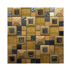 Мозаика (стекло,камень,керамика) Inter Matex Frame gold 30х30 см 5 шт