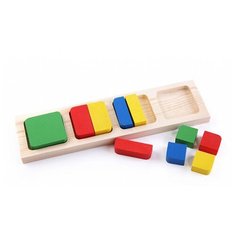 Рамка-вкладыш Томик "Геометрия квадрат"