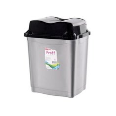 Контейнер д/мусора "Proff" 9л (пластик) 478 Elfplast