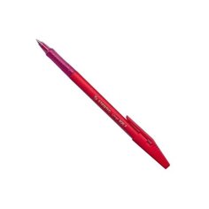 Ручка шариковая STABILO Liner 808/40F красный стержень