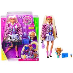 Кукла Barbie Барби Экстра Блондинка с хвостиками Extra GYJ77 Mattel