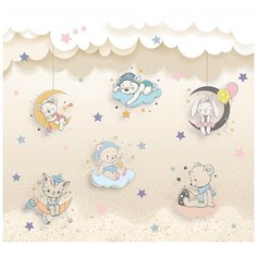 Фотообои DIVINO/T коллекцияСпящие мишки 300*270