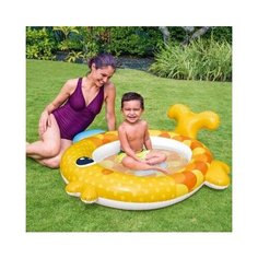 Детский надувной бассейн 140x124x34см "Золотая рыбка подружка" Intex