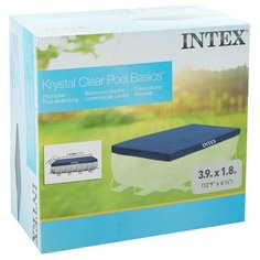 Тент для прямоугольного каркасного бассейна 400х200 см INTEX 28037