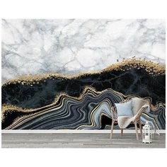 M04604 Фотообои Флизелиновые с виниловым покрытием Поверхности Мрамор 400х270 см Barton Wallpapers