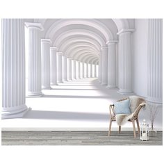 M04704 Фотообои Флизелиновые с виниловым покрытием 3Д Архитектура 400х270 см Barton Wallpapers