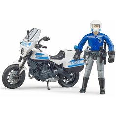 Bruder Мотоцикл Scrambler Ducati с фигуркой полицейского, 62-731