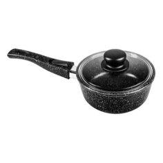 Ковш 1,0л со съемной ручкой/с крышкой/антипригарным покрытием/кш1613аг Горница