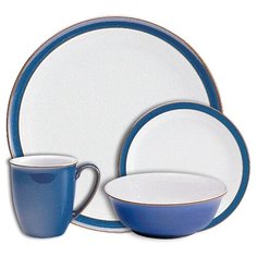 Сервиз столовый 16пр Императорский синий Denby