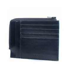 Чехол для кредитных карт Piquadro Blue Square PU1243B2R/BLU2 синий натуральная кожа
