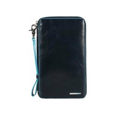 Мультипортмоне Piquadro Blue Square PP3246B2/BLU2 синий натуральная кожа
