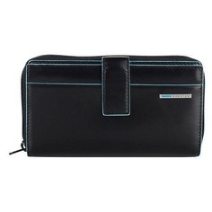 Кошелек женский Piquadro Blue Square PD1354B2R/N черный натуральная кожа